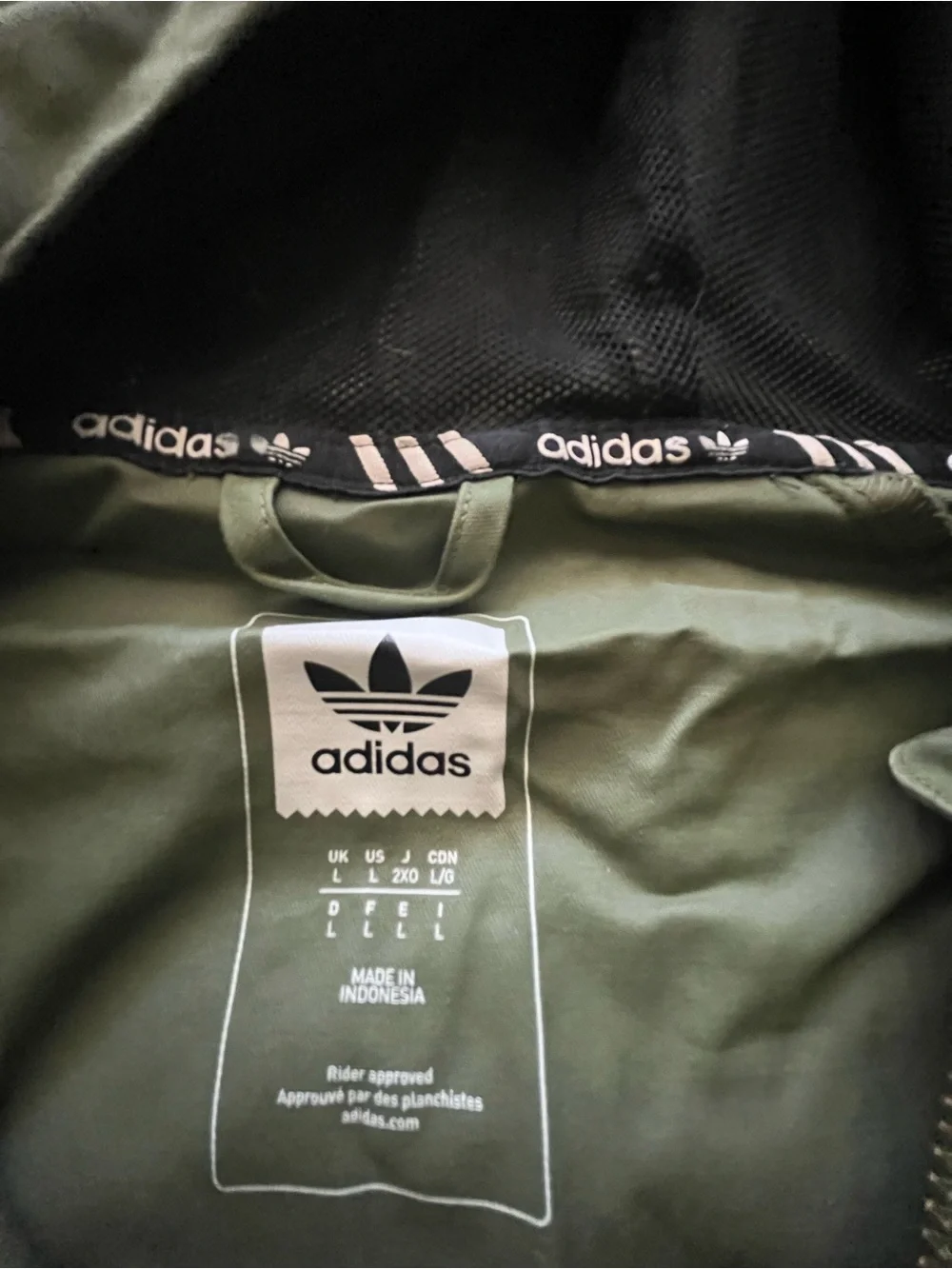 adidas lightweight hooded
